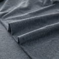 thumbnail image 2 of Pure Era Flat Sheet/Top Sheet Only 100% Jersey Cotton Super Soft Breathable(1-Pack,King Size,Dark Blue), 2 of 8