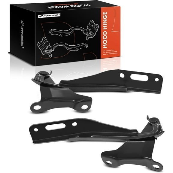 A-Premium Front Driver and Passenger Hood Hinges Compatible with Honda Fit 2009-2014, Front Left and Right Side, 2-PC Set, Replace# 60170TK6A00ZZ, 60120TK6A00ZZ