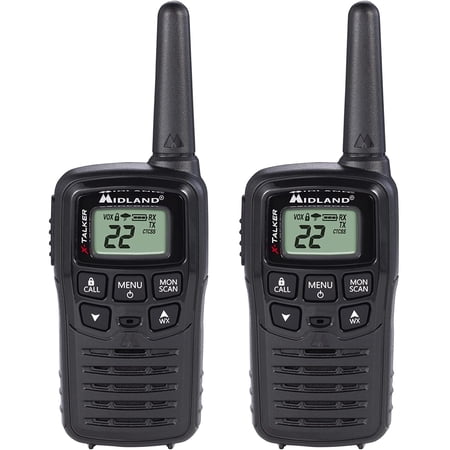 T10 X-TALKER Two-Way Radios - 22 Channels - Long Range Walkie-Talkies, 38 Privacy Codes - Best Family Camping Radio - 2 Pack