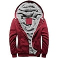 thumbnail image 2 of Men's Fashion Autumn And Winter Loose Casual Solid Color Jacket, 2 of 4