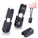thumbnail image 1 of Paquete de 50 lengüetas para tirar de la cremallera, puntas de los extremos del cordón, clips para los extremos del cordón, bloqueo del cordón para mochila Paracord, cordón rápido sin atar, triatlón,, 1 of 5