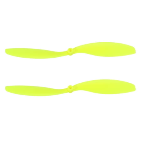 Uxcell 2 Pcs 9x7 Inch Propeller RC Propellers 2-Vane Blades Slow Flyer Props for Lightweight Drones Motor Special Prop Accessories, Black
