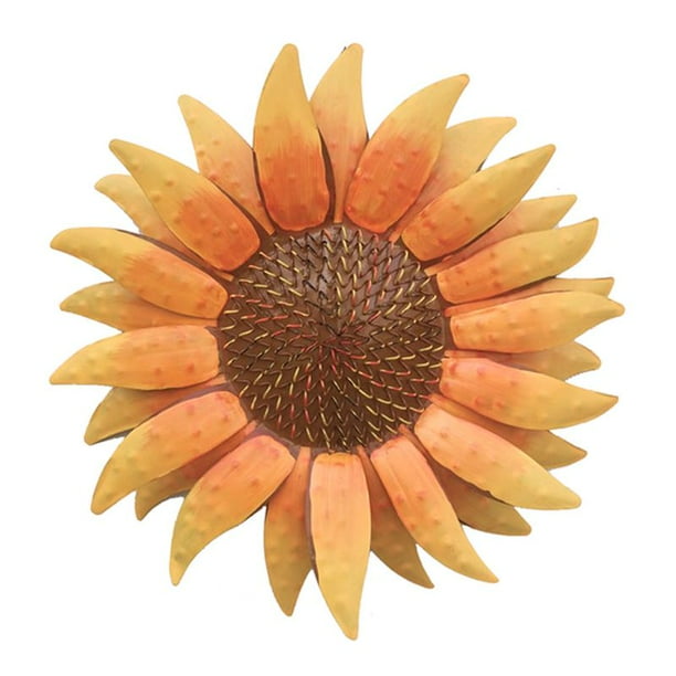 Kaboer 12 Inch Sunflower Metal Flowers Wall Decor Art Decorations Hanging For Indoor Outdoor Home Bathroom Kitchen Dining Room Bedroom Porch Hallway Or Sculptures Yellow Com - Outdoor Wall Decor Sunflower Kaboer 12 Inch Sunflower Metal Flowers Wall Decor Art Decorations Hanging For Indoor Outdoor Home Bathroom Kitchen Dining Room Bedroom Porch Hallway Or Sculptures Yellow Com - Outdoor Wall Decor Sunflower