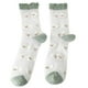 thumbnail image 1 of Calcetines de fibra de vidrio transparente de verano para mujer, medias de tubo medio de malla fina y sedosa con estampado de corazón arcoíris y oso de dibujos animados de Lolita,, 1 of 5