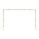 thumbnail image 4 of Soporte de barra de mesa con abrazadera, soporte de arco de mesa ajustable para colgar para aniversario, Dorado, 4 of 9