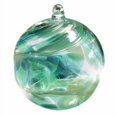 thumbnail image 1 of Friendship Ball May 4 Inch Kugel Iridized Witch Ball by Iron Art Glass Designs, 1 of 1