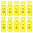 thumbnail image 1 of Unique Bargains 30Pack 4mm Cord Lock Plastic Double Hole Spring Toggle Stoppers, Light Yellow, 1 of 5
