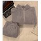 thumbnail image 2 of ZMNEW Conjuntos de pijamas de franela para mujer, pijamas de felpa cálidos, pijamas ligeros de invierno, ropa de dormir para invierno y otoño oso de fresa Electrónica, 2 of 3