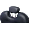 thumbnail image 5 of Olurrisa Shampoo Barber Chair - Extra Wide PU Leather Salon Chair w/ Chrome Steel Base, Auto-Recline & Hair Cutting Cape, Heavy Duty Beauty Equipment for Salons/Barbershops, 5 of 9