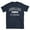 Black, variant on Jacksonville Beach Florida Classic Established Men's Cotton T-Shirt