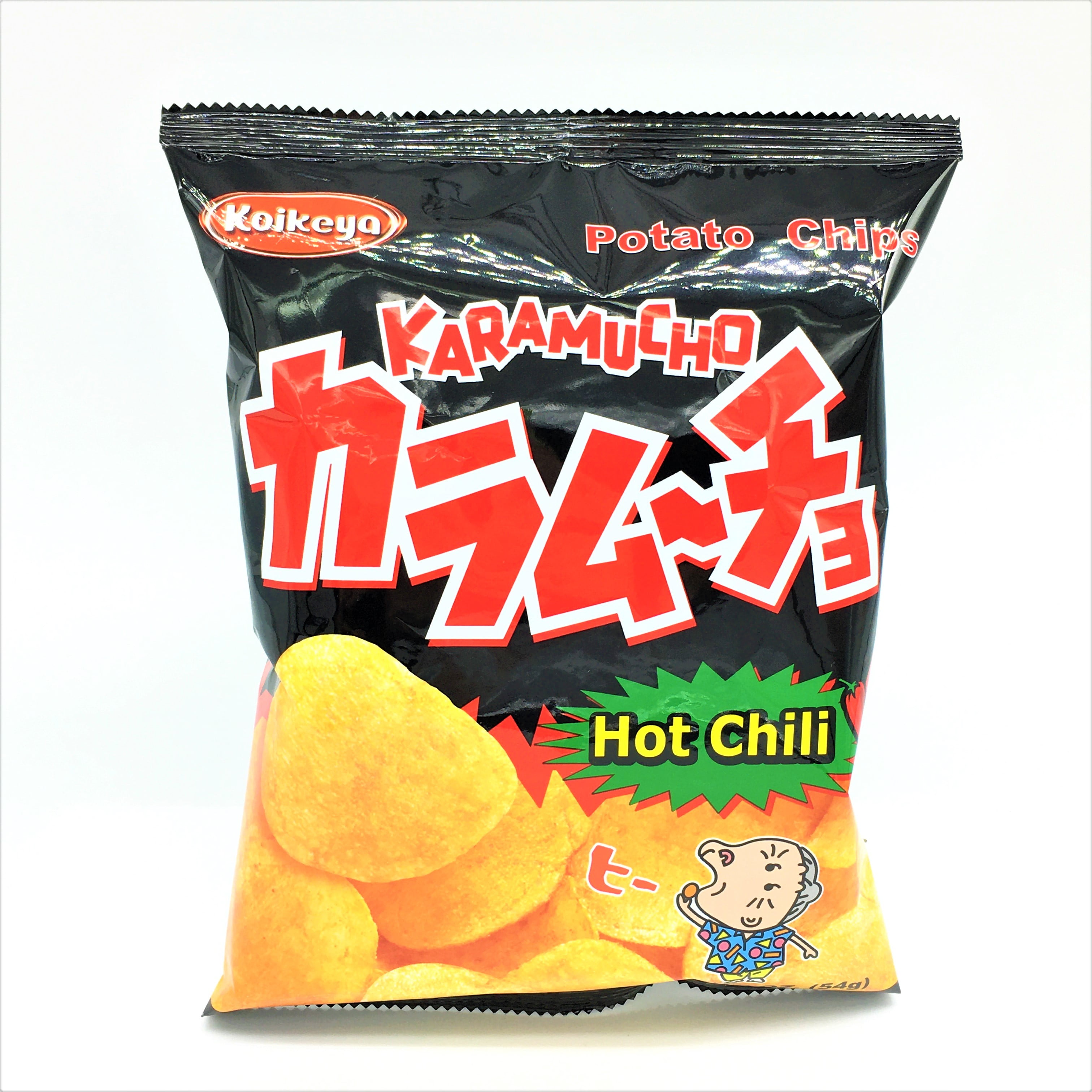 Kara Mucho - Chips piquant au chili - Koikeya 60 g