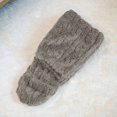 thumbnail image 3 of Hauaitttt Winter Warm Socking Leg Cover Home Knee Socks Thick Woolen Pants Leg Warmers Fashion Soft Stretch Socking Cute Thigh High Tights Ladies Fishnet Leggings with Lace Top Old School Stockings, 3 of 3