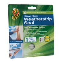 Duck Brand Heavy-Duty Weatherstrip Seal, Extra-Large