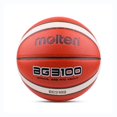 thumbnail image 1 of Molten-balón de baloncesto de Tamaño 7/6/5/4, pelota estándar de competición, equipo de entrenamiento para hombre y mujer, certificación oficial, BG3100 Fivean unisex, 1 of 2