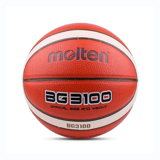 Molten-balón de baloncesto de Tamaño 7/6/5/4, pelota estándar de competición, equipo de entrenamiento para hombre y mujer, certificación oficial, BG3100 Fivean unisex