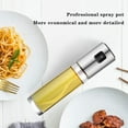 thumbnail image 2 of Refillable Glass Olive Oil Mister, Portable Oil Spray Bottle, for Air Fryer Kitchen Gadgets Widely used for Salad, BBQ, Kitchen Baking, Roasting, 2 of 5