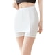 thumbnail image 4 of VISgogo Pantalones cortos de seguridad debajo de la falda para mujer, pantalones cortos de estilo simple con cintura elástica de doble capa de Color sólido, mallas de seguridad informales VISgogo moda, 4 of 9