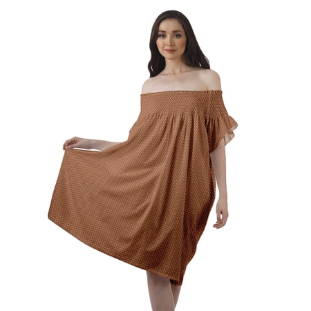Moomaya WoMen s Party Night Dresses Plus Size Fluter Sleeve Casual Clothing