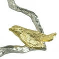 thumbnail image 4 of A&B Home Silver Branch with Gold Bird Aluminum Statue 10.2" x 9.8" x 37", 4 of 9