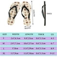 thumbnail image 2 of GZHJMY Women Flip Flops Slippers Cute Colorful Dog Paw Prints Sandals for Beach Summer Shower Men Boy Girl Kid Summer Slippers, 2 of 5