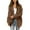 Brown, variant on Cardigan Sweaters for Women 2025 Fashion Casual Open Front Lantern Sleeves Knit Cardigans Solid Color Loose Lightweight Soft Comfort Knitted Outerwear Coat Brown M