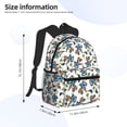 thumbnail image 4 of Wukai Funny Excavator Versatile Backpack:Spacious,Organized,Comfortable,Ideal for Travel and Everyday Use with Multiple Pockets and Padded Straps, 4 of 8