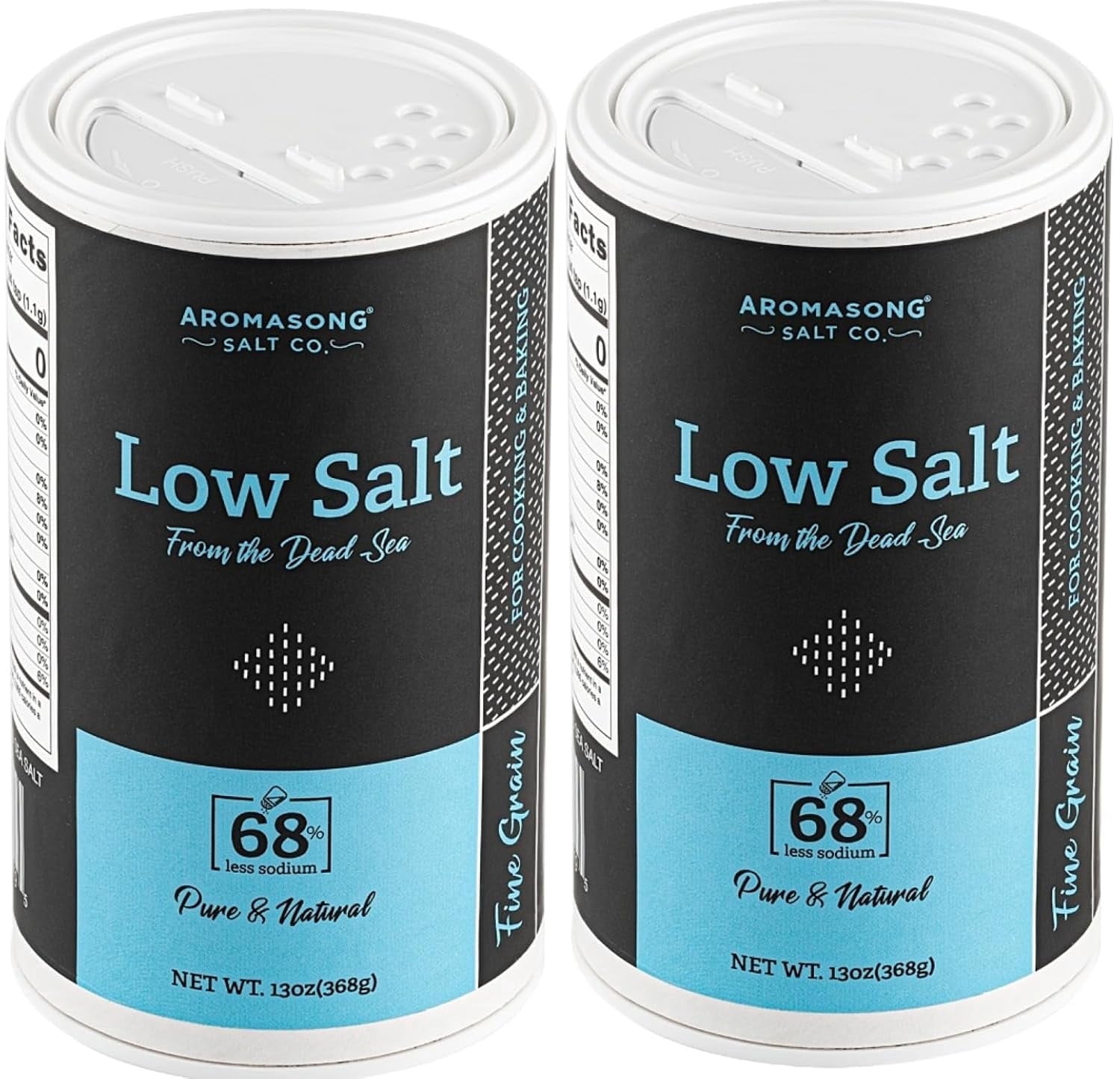 SUPOOBE Salt Sense All Natural Salt – 33% Less Sodium – 10 Ounce (Pack Of 3)
