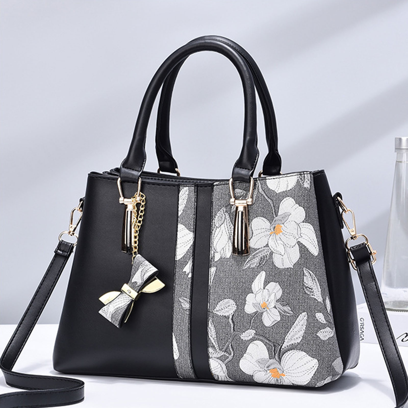 JAHH Purses and Handbags for Women Embroidery Top Handle Satchel Fashion Ladies Shoulder Bag Tote Purse Messenger Bags Large Capacity Handbag