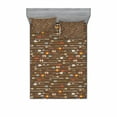 thumbnail image 2 of Ambesonne Colorful Fitted Sheet & Pillow Sham Set, Eastern Style, Twin, Multicolor, 2 of 3