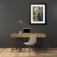 thumbnail image 4 of Sandro Botticelli 18x24 Black Modern Framed Museum Art Print Titled - Virgin and Child with an Angel (1475), 4 of 5