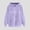 Purple, variant on Women's Print Hoodies Fashion Pullover Sweatshirts Fall Winter Graphic Long Sleeve Loose Hooded Tops Drawstring Casual Comfy Shirts with Pocket