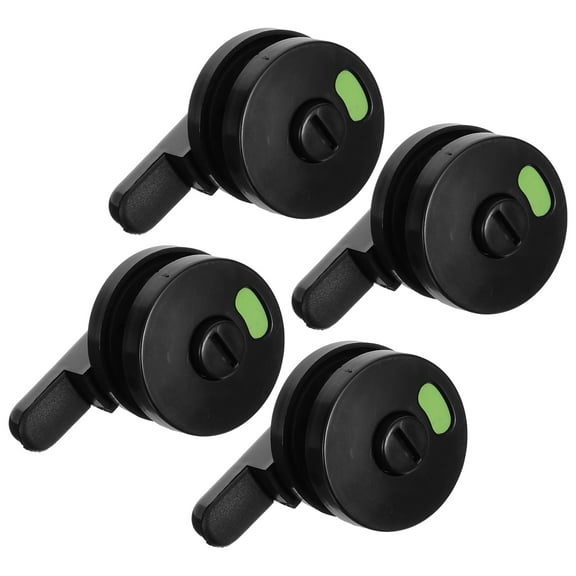 ADDHAT 4Pcs Privacy Door Indicator Lock for Public Toilets with Occupancy Status 7.50X6.00X5.00CM