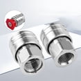 thumbnail image 2 of 1/4Inch Pressure Washer Couplers Quick Connector Plugs Male Female 1/4 Quick Connector Fittings Pressure Washer Adapter, 2 of 6