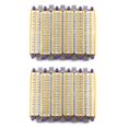 thumbnail image 1 of Small Size 48Pcs/Set Salon Nylon Hook & Loop Hair Rollers Set Hair Root Perm Rods Bars Curlers with Clips & Rubber Bands,48 x Morgan Hot 100 x Chuan clip 100 x folder 2 x pack rubber band, 1 of 7