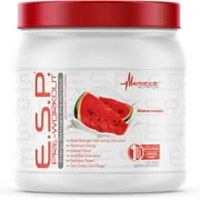Metabolic Nutrition E.S.P Stimulant Pre-Workout  Watermelon Flavor 300g 90 servings *EN