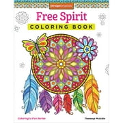Design Originals Free Spirit Adult Coloring Book
