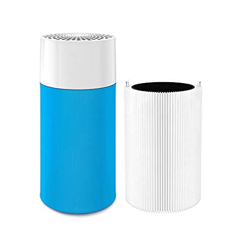 Blue Pure 411 Air Purifier Particle and Carbon Filter (Blue) with Blueair  Blue Pure 411 Particle and Carbon Filter
