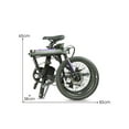 thumbnail image 2 of Dahon K-ONE Folding eBike, 20" wheels,LCD Display,Aluminum Frame Black, 2 of 2