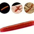 thumbnail image 3 of 20pcs Worm Fishing Bait Kit - 4 Colors Soft Plastic Lures for Trout and Bass Fishing Rod Worm Bionic Fake Bait, T-Tail Soft Bait Insect Microbile Bait, Tackle, Fishing Soft Bait, 3 of 5