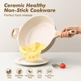 thumbnail image 2 of Sartén SENSARTE de cerámica antiadherente de 34 cm, 6 qt, apta para inducción, 2 of 6