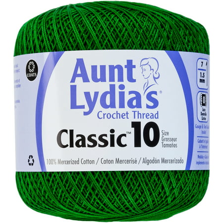Aunt Lydia's Classic Crochet Thread Size 10-Myrtle