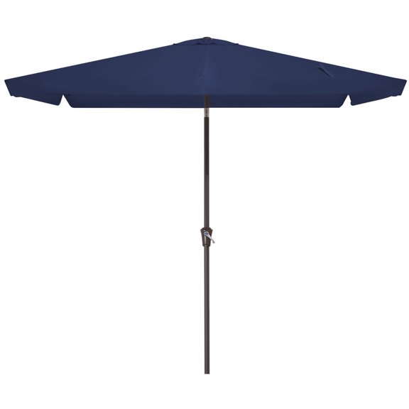6.5*10ft Patio Market Umbrella with Sagging Edge,UV Risistance,Crank & Tilt