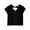 Black - 001, variant on Juniors Bow-Tie Cropped Embellished T-Shirt