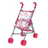 Adora Small Baby Doll Stroller for Girls with Umbrella Shade & Floral Print for Girls Ages 3 and Up