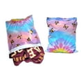 thumbnail image 3 of Tie Dye Monarch Butterflies, 14x17, 19x24 Inch Poly Mailers, Designer Self Seal Large Shipping Bags, Inner lining Flat L, XL Envelopes, 3 of 9