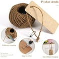 thumbnail image 3 of 100 pcs Gift Tags with String, Christmas Gift Tags Blank Tags with Safety Pins,Name Tags for Gift Bags Label Clothes Arts and Crafts(Kraft Paper), 3 of 7