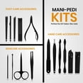 thumbnail image 3 of 15 Piece Manicure Pedicure Nail Care Set Professional Manicure and Pedicure Kit, Facial, Cuticle and Nail Care Tools, 3 of 8