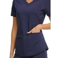 thumbnail image 4 of Scrubstar Women's Ultimate Stretch Twill Criss Cross V-Neck Scrub Top WM12T900A, 4 of 8