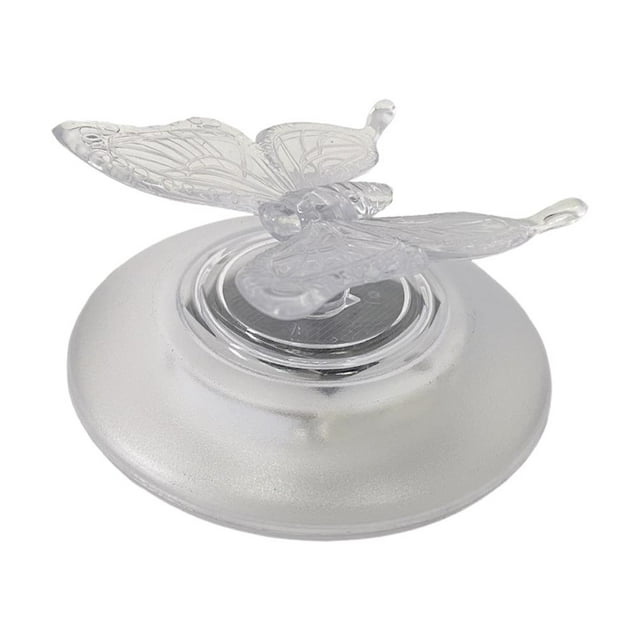 DHliIQQ Dragonfly Shape Solar Swimming Pool Ornaments Pond Light Floating Waterproof LED Efficiency Lamp Detachable Energy