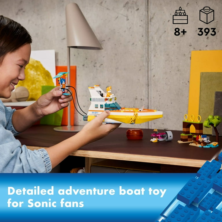 LEGO Sonic the Hedgehog Tails‚Äô Adventure Boat Set, 76997